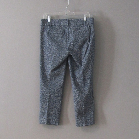 LOFT Marisa The Riviera Pant Blue White Size 4P - Picture 4 of 7